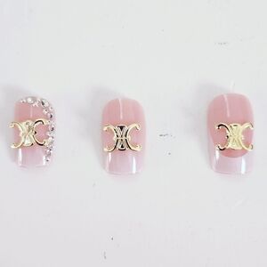 Luxury Nail Charms Gold